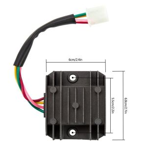 TTGR REGULATOR RECTIFIER FULLWAVE 4 WIRES AND 5 WIRES FOR ALL MOTORCYCLES AND SCOOTERS