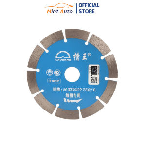 Lưỡi cắt Caowang 133mm dùng cho máy cắt rãnh tường cắt gạch đá bê tông hàng chính hãng
