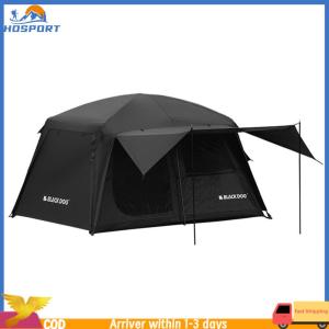 【Hospor】เต็นท์แคมปิ้ง 1 ห้อง 3 ห้องนั่งเล่น เต็นท์เดินทาง ครีมกันแดด UPF50+ เต็นท์แกลมปิ้งขนาดใหญ่สำหรับตั้งแคมป์กลางแจ้งเดินป่าแบกเป้