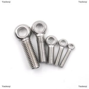 [COD] Yaokeqi 5PCS Stainless Steel Machinery Shoulder Lifting Eye Bolt M5 M6 M8 M10 M12