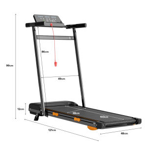 (FITNET) FLEXRUN Foldable Treadmill / Base / Handle / Display / Sports / Gym / Fitness / SG