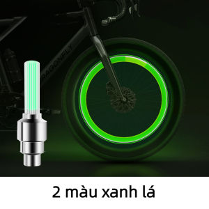 Bộ 2 Đèn LED neon đa màu gắn bánh xe đạp/ xe máy Đi xe đạp vào ban đêm là an toàn và đẹp-NIEVE