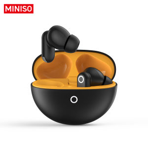 MINISO MS122 Wireless Headset TWS Earphone Bluetooth 6.0 AI Translation 100 Languages 3.7g Ultra Light Fast Charge 30 Hours Baterai Panjang ANC HiFi Sound In-Ear Comfort