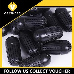 [Csndices] 10pcs bait ball fish bait ball bait ball plastic earthworm box shrimp cage ball fishing net fishing gear bait box