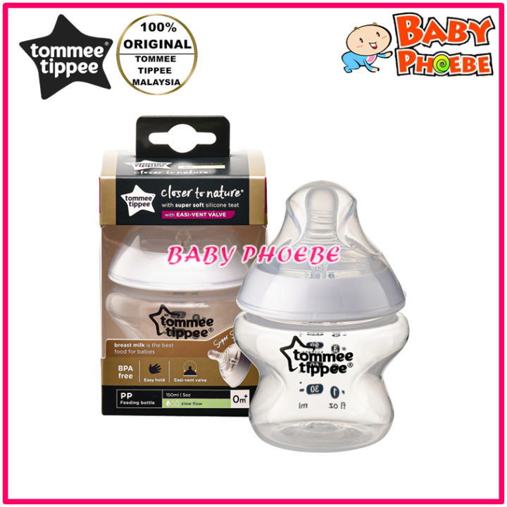 Tommee Tippee Bottle With Super Soft Teat, 150ml