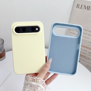 Shockproof Soft Liquid Silicone Case For Huawei Pura X View Anti-scratch Slim Skin Touch Fleece Lining Protection Phone Cover