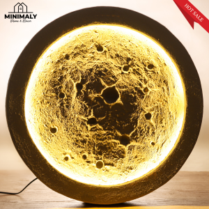 Hiasan Dinding (REPLIKA BULAN DIAMETER 60CM) Hiasan Gantung Hiasan Aesthetic Pajangan Dinding Dekorasi Rumah Dekorasi Kamar HIasan Kamar
