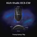 Chuột gaming không dây Esports BenQ ZOWIE EC3-CW (Wireless) công thái học, bánh lăn 24 nấc / SP006158 - Hàng Chính Hãng. 
