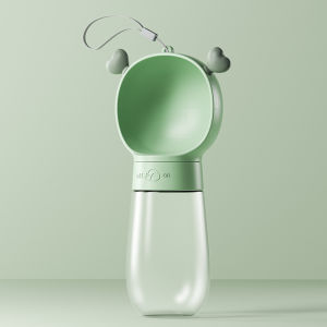 350/600ML Portable Pet Water Bottle Dog Drinking Dispenser Feeder Travel Outdoor For Puppy Cat 2 in 1 Cup Water and Food 宠物便携外出喂食喂水杯 ( BNO 009 )