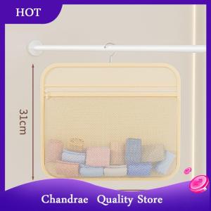 [Chandrae] ถุงจัดระเบียบเสื้อผ้าแบบแขวน-กระเป๋าใส่ชุดชั้นในและถุงเท้าสำหรับบ้าน ตู้เสื้อผ้าหอพัก-ดีไซน์ทนทานประหยัดพื้นที่