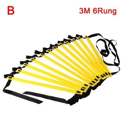 Agility Ladder Speed Ladder Training Ladder Football training tools Basketball Fitness Agility Training Ladder Outdoor Speed Training Ladder Rope Ladder Step Jumping Ladder Energy Ladder basketball training equipment cones for training footwork ladder