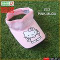 Topi Anak Perempuan Kekinian Baseball Cap Terbaru sport Hello kitty Pink Mini Sekolah Hellokitty ZG. 