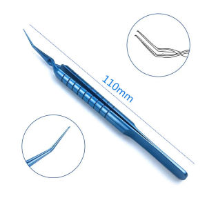 Capsulorhexis Forceps Titanium Cross Action Forceps Akahoshi Capsulorhexis Ophthalmic Instruments