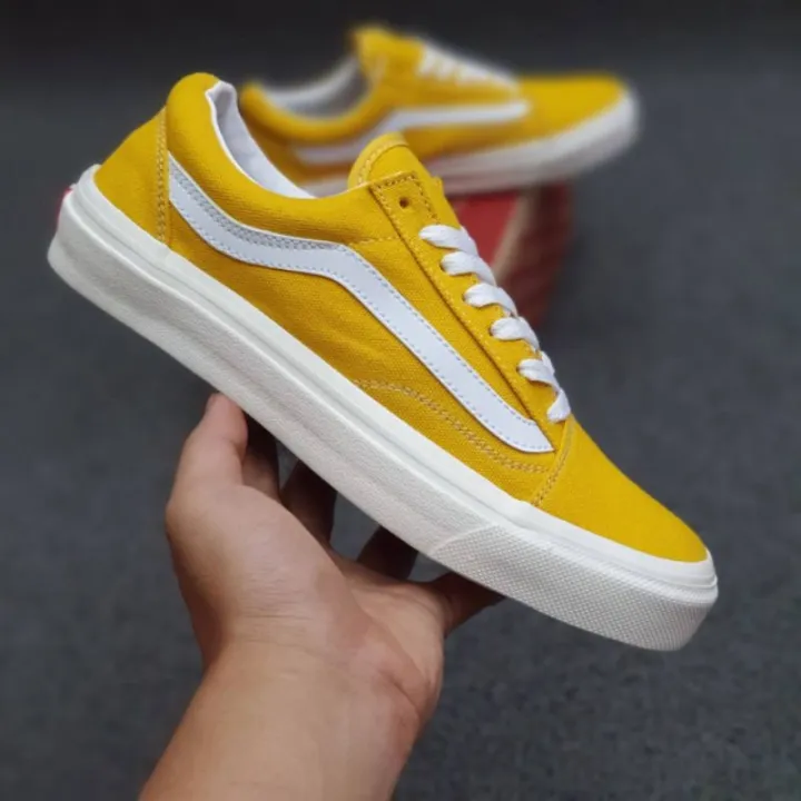 Vans old skool yellow hot sale sunflower