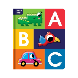 My First ABC Hardcover Board Book to Learn the Alphabet With Colourful Illustrations
