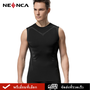 NEENCA Mens Sport Vest ฟิตเนสเสื้อผ้าแห้งเร็วระบายอากาศ Slim Fit แขนกุดผ้ายืดฤดูร้อนบาง