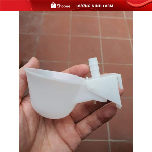 Máng uống nước tự động cho chim vẹt bồ câu