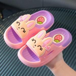 Boys sandals Summer 2024 new childrens soft soles anti-slip cool beach shoes CuHK boys student children shoes