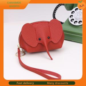 ❣️❣️❣️ 1Pcs Creative Lipstick Zipper Card Bag Cute Small Elephant Wallet Cosplay Anime Purse Elephant Japanese Bag Backpack Pendant