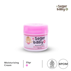 Seger Baby Moisturizer Cream Aloe Vera & Sunflower 35gr Baby Lotion Krim Bayi Melembabkan