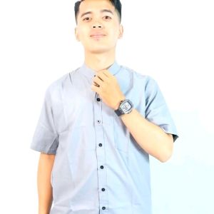 Baju Koko Pria Tangan Pendek Terbaru 2023 Baju Gamis Lebaran Kemko Pria Baju Muslim Busana Muslimin