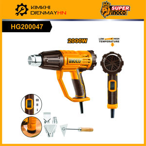 Máy khò nhiệt / máy thổi hơi nóng INGCO HG200047  Công suất 2000W