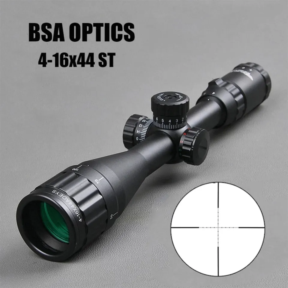 BSA 4-16x44 Optics Sight Scope with 11mm/20mm Bsa 4 16X44 4X16X44
