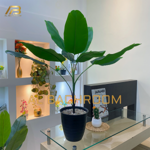 TANAMAN DAUN PISANG PLASTIK B8256 HIAS DEKORASI RUMAH ARTIFICIAL