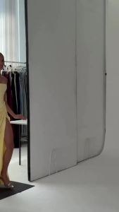 Elegant Yellow Strapless Pleated Long Dress Women Chic Solid Sleeveless Waist Cinching Split Gown 2026 Lady Evening Party Robes2026