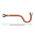 Ống Xả E - Air Máy Nén Khí Ren Trong 14,5mm | Ống Dẫn Khí Nhôm Mạ Đồng Cao Cấp Hàng Nhập Khẩu. 