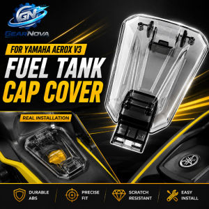 ABS Transparent Fuel Tank Cap Cover Protector For Yamaha Aerox V3 Motorcycle Center
