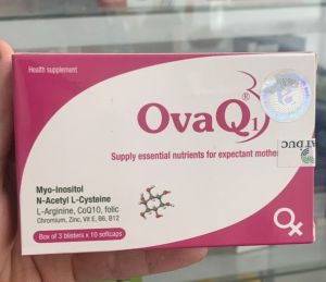 Ovaq1-bổ trứng hộp 60 viên