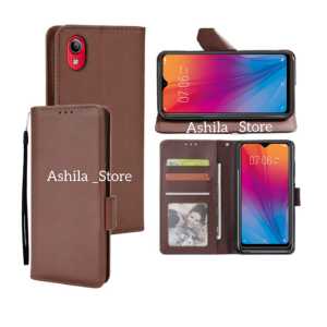 Vivo Y91c / Y93 Case/ Casing Dompet  Flip Cover Leather Premium Sarung Buku HP Bisa Standing