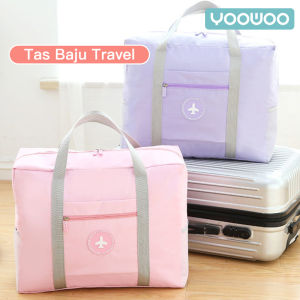Tas travel besar lipat hand carry anti air Travel fold bag waterproof koper organizer 2 lapisan tebal