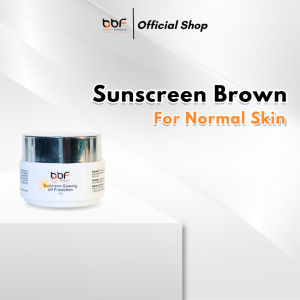 SUNSCREEN BBF SUNBLOCK CREAM SIANG ORIGINAL SKINCARE GLOWING SPF30 [nasa shop]