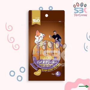 Bio Creamy 60gr Cemilan Kucing Liquid / Snack Kucing