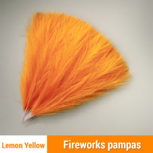 24PCS Artificial Pampas Grass Fake Reed Plants Bouquet Wedding DIY Vase Decoration Tail Grass dried