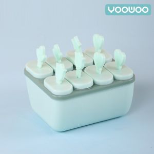 Cetakan ice cream / Cetakan es krim 8 slot / es loli DIY / stik es krim / cetakan es batu