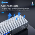 ORICO Type C HUB 4พอร์ต USB 3.0 2.0ตัวแยกสัญญาณ OTG อะแดปเตอร์แบบพกพาแท่น TF สำหรับอุปกรณ์คอมพิวเตอร์. 