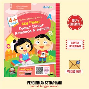 Buku Aktivitas Anak Aku Pintar Dasar-Dasar Membaca & Menulis