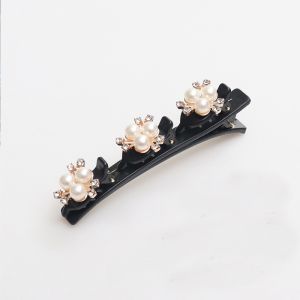 New Braided Hairpin Clip Holder Holder Korean Forehead Headwear Hair for Girls Broken Hair Sorting