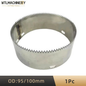 ใบมีดตัดฟัน OD95/100mm มีดตัดฟิล์มสำหรับเครื่องซีล อุปกรณ์เสริมเครื่องซีลถ้วยชานมอัตโนมัติ