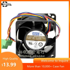 for AVC 2B06038B48S DC 48V 0.56A 60mm X 38mm PWM Dual Ball Cooling Fan for Server Power Supply Industrial Equipment Data Center