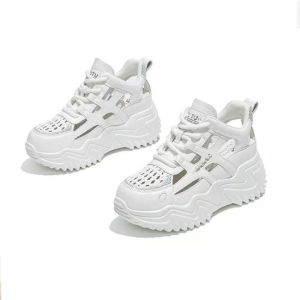 [Free Shipping] New Summer 2026 Hollow-Out Clogs For Petite Women Comfortable Thick-Soled Height-Increasing Casual Sneakers