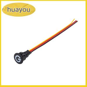 huayou ปุ่มเซ็นเซอร์สัมผัสหรี่แสงได้10 13 16มม. สวิตช์ควบคุมสำหรับ DC5V 12V 24V ตู้เสื้อผ้าทางเดินไฟ LED