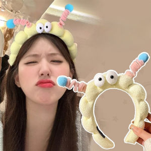 Headband Korean Fashion Cute and Funny Plush Headbands Womens Hair Accessories