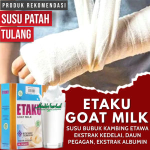 Susu Patah Tulang Anak dan Dewasa 100% Original -  Obat Patah Tulang Tulang Retak Tulang Bergeser Tulang Pembengkakan Infeksi Tulang Penguat Tulang Nyeri Tulang Cedera Tulang Skoliosis Kiposis Osteoporosis Dengan ETaku Goat Milk Susu Kambing Etaku