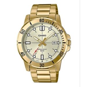 CASIO MENS GOLD MTP VD01G 9E