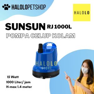 SUNSUN RJ 1000 RJ1000 Pompa Aquarium Kolam Ikan Celup Submersible Pump