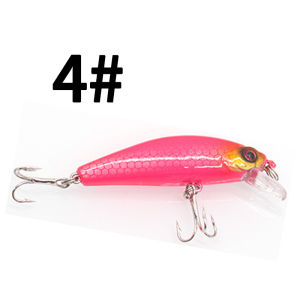 1Pcs New Fishing Lure 55mm/6.5g 3D Eyes Hard Bait Floating Lure Bait For Outdoor Fishing
